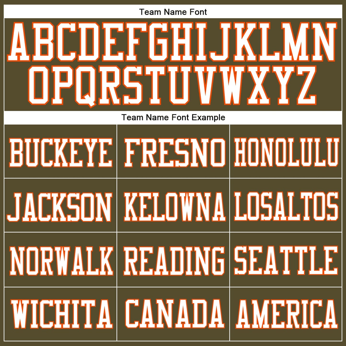 Custom Olive White-Orange Mesh Authentic Salute To Service Football Jersey - Sky-Custom