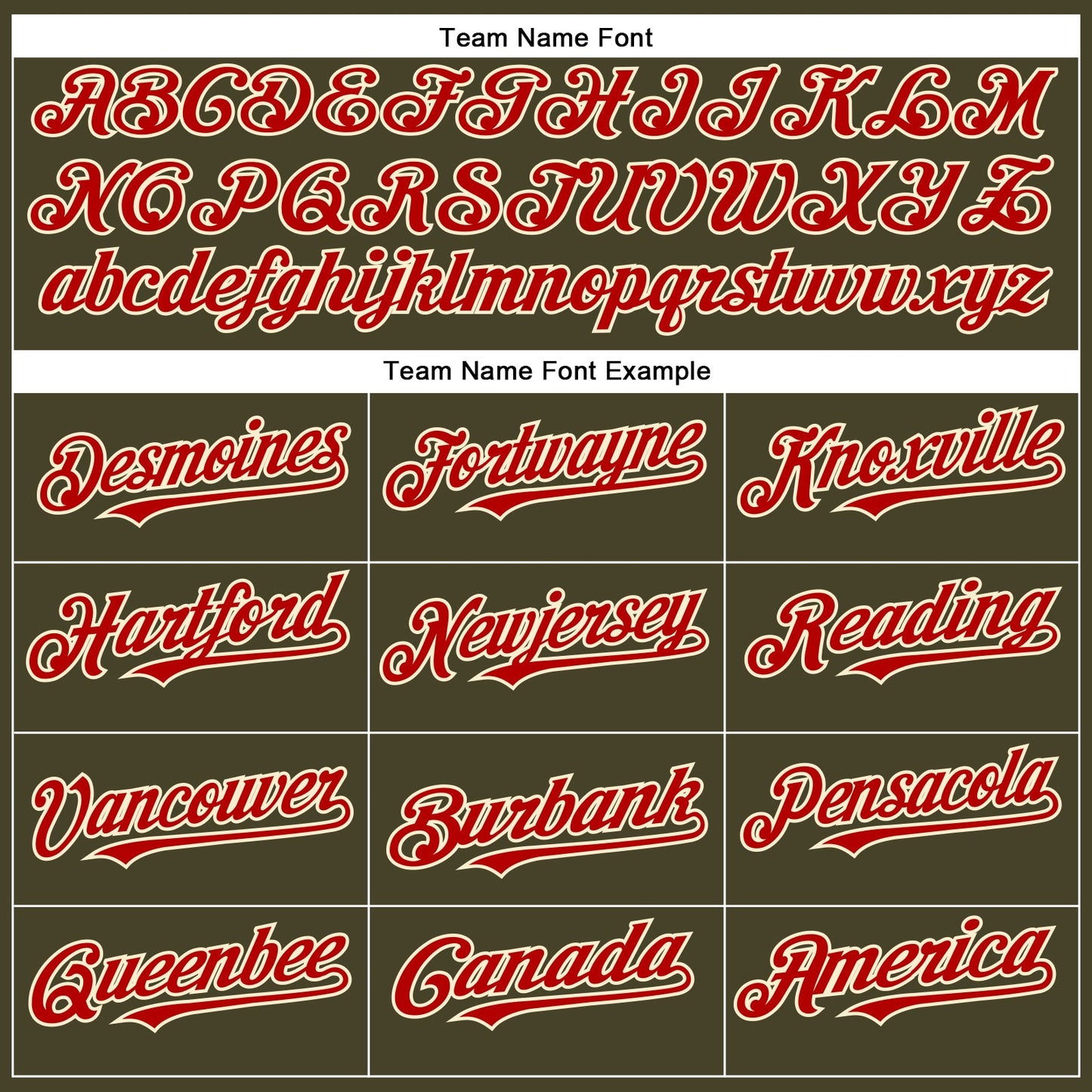 Custom Olive Red-Cream Authentic Salute To Service Baseball Jersey - Sky-Custom