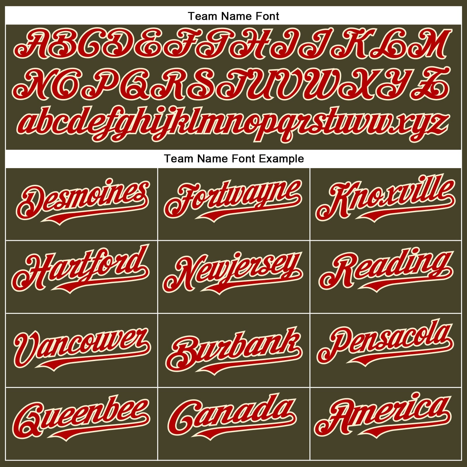 Custom Olive Red-Cream Authentic Salute To Service Baseball Jersey - Sky-Custom