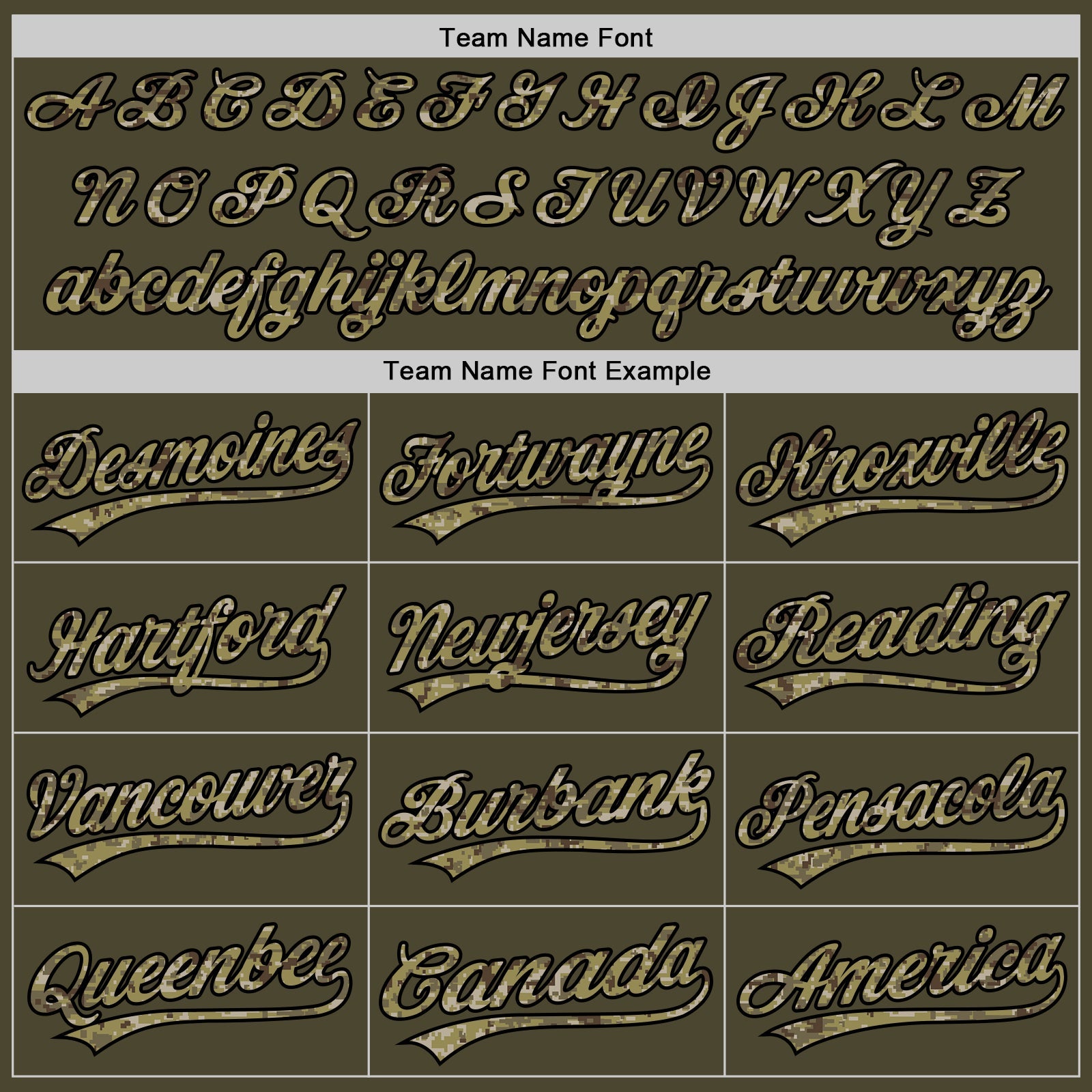 Custom Olive Camo Black-Old Gold Authentic Throwback Salute To Service Baseball Jersey - Sky-Custom
