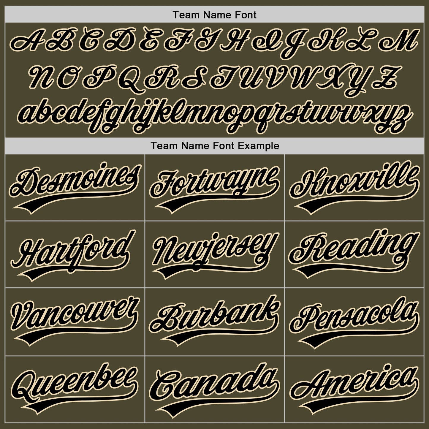 Custom Olive Black-Cream Authentic Throwback Salute To Service Baseball Jersey - Sky-Custom