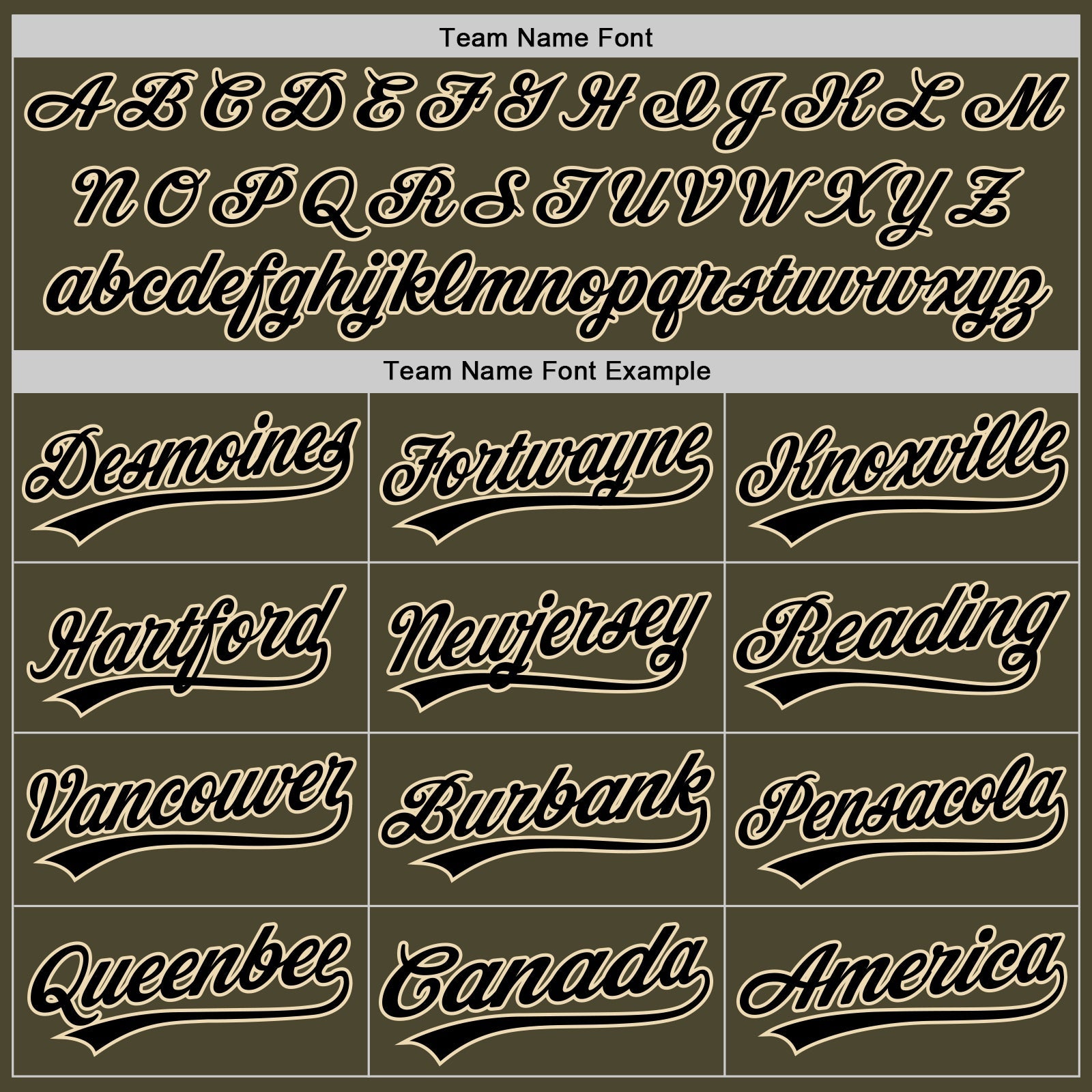 Custom Olive Black-Cream Authentic Throwback Salute To Service Baseball Jersey - Sky-Custom