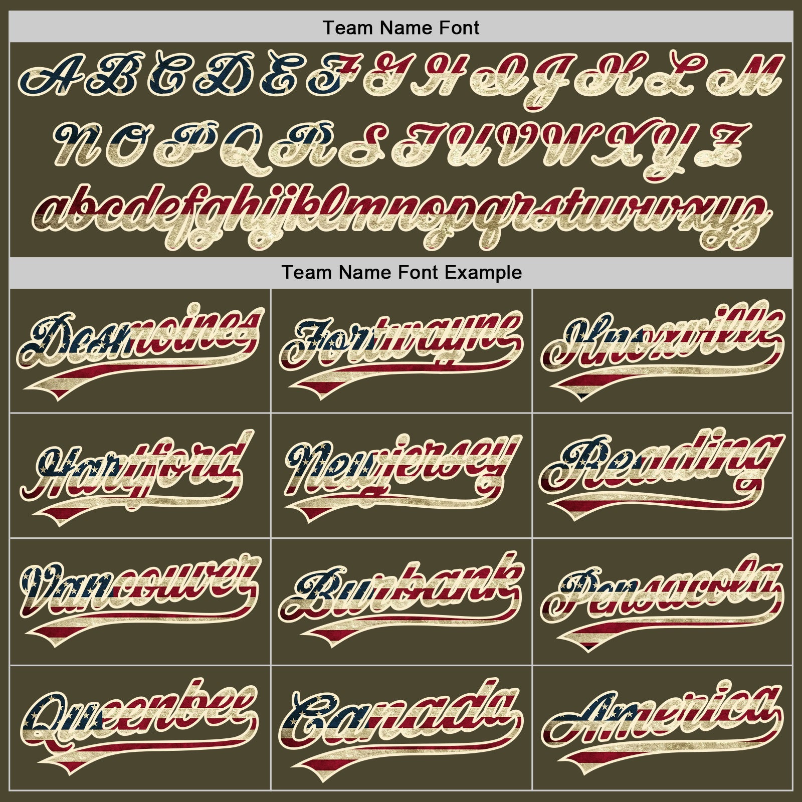 Custom Olive Vintage USA Flag Cream-Black Authentic Throwback Salute To Service Baseball Jersey - Sky-Custom