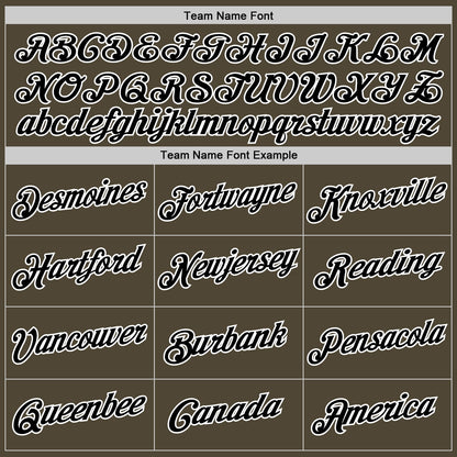 Custom Olive Black-White Authentic Throwback Salute To Service Basketball Jersey - Sky-Custom