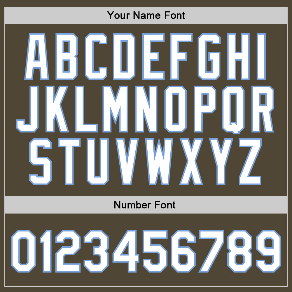 Custom Olive White-Light Blue Authentic Throwback Salute To Service Basketball Jersey - Sky-Custom