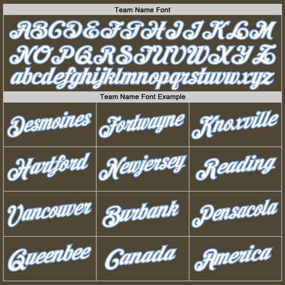 Custom Olive White-Light Blue Authentic Throwback Salute To Service Basketball Jersey - Sky-Custom