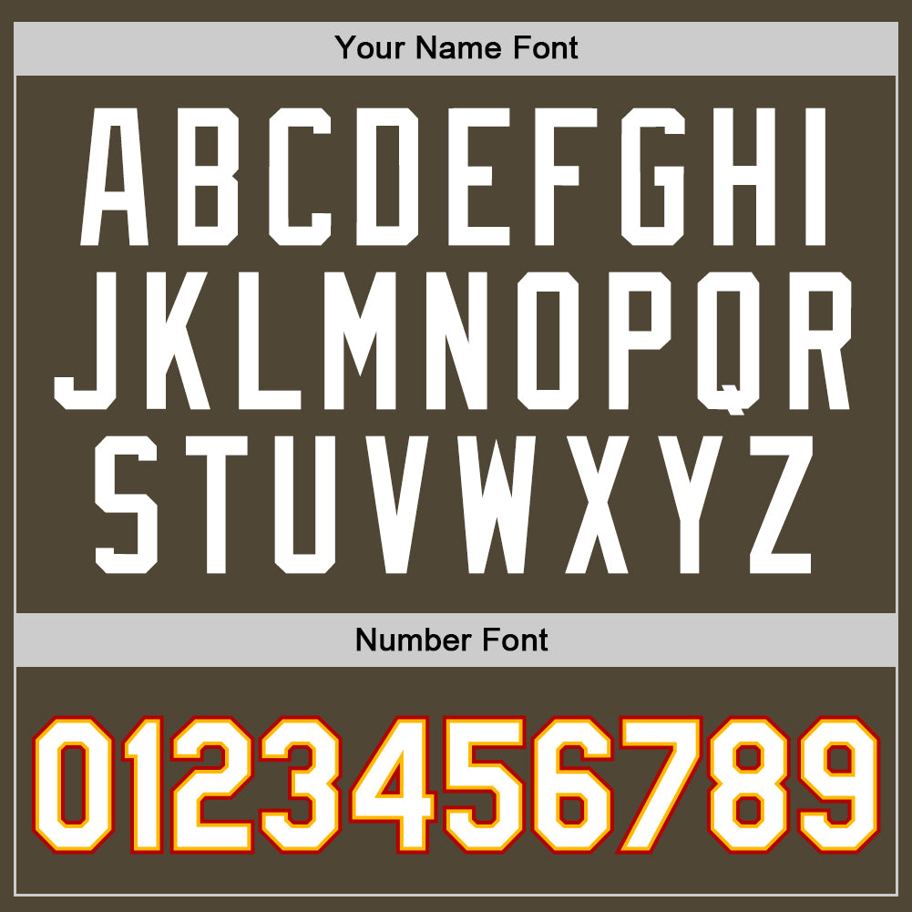 Custom Olive Gold-Red Authentic Throwback Salute To Service Basketball Jersey - Sky-Custom