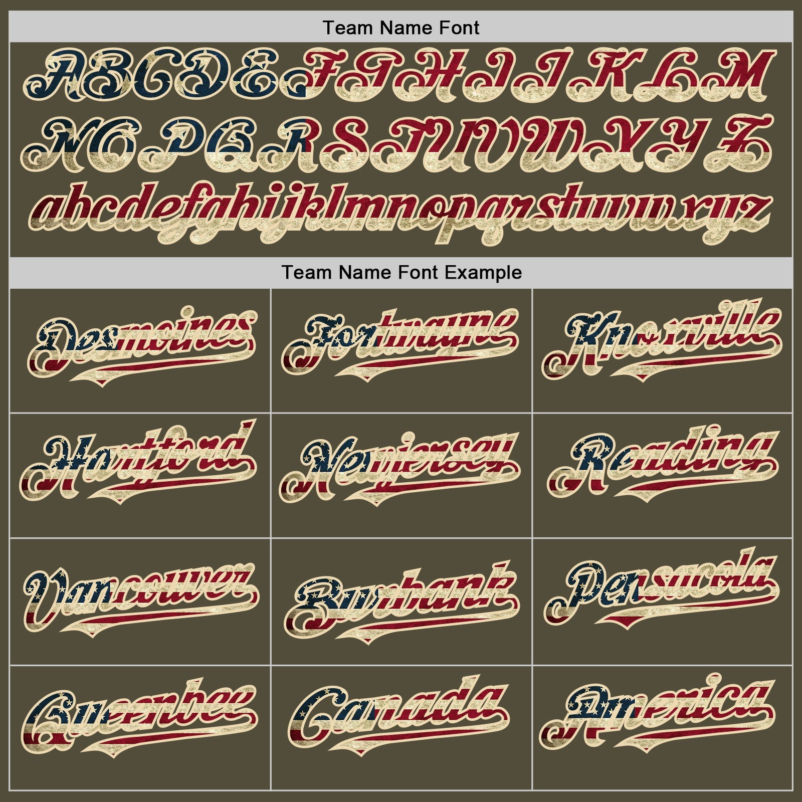 Custom Olive Vintage USA Flag-Cream Mesh Authentic Throwback Salute To Service Baseball Jersey - Sky-Custom
