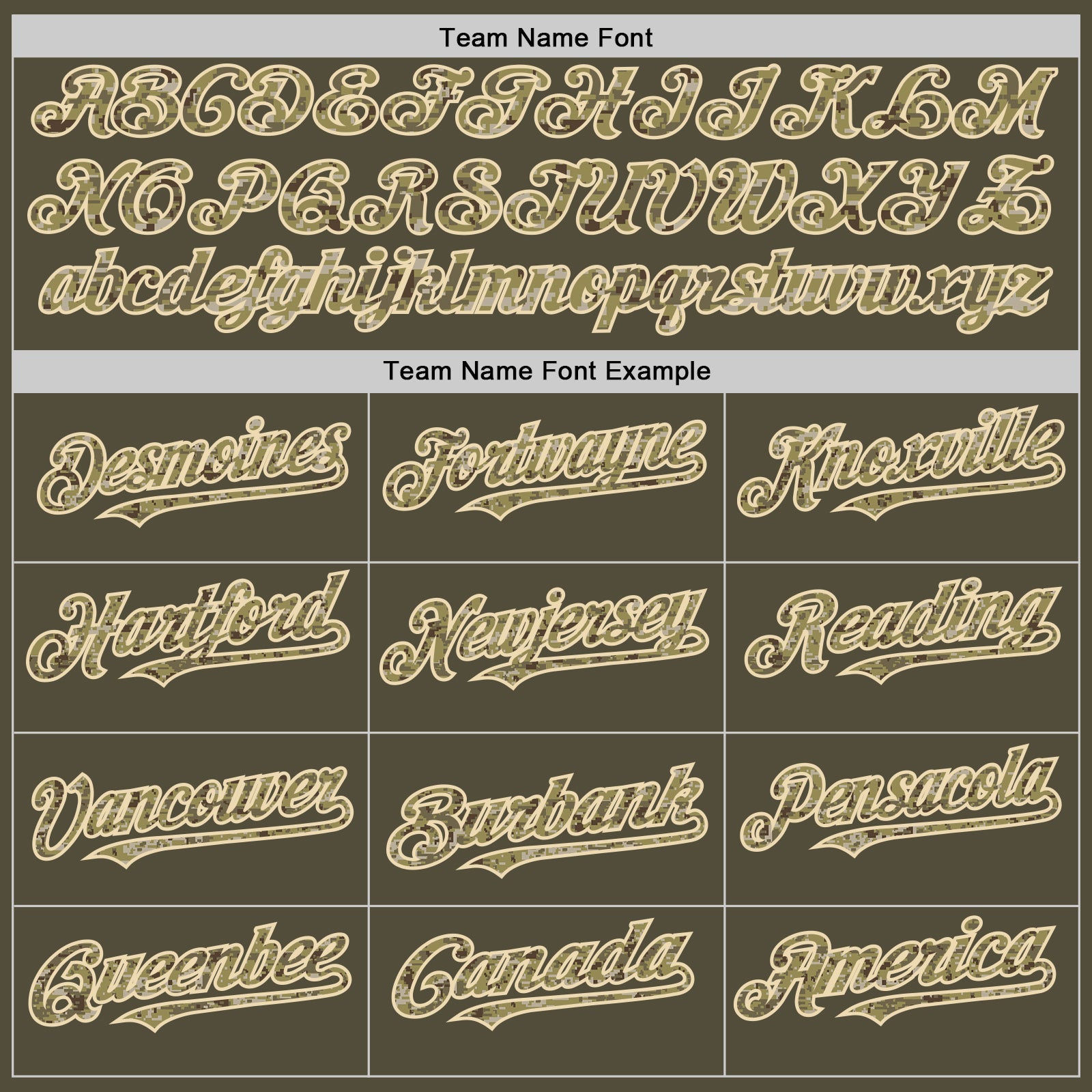 Custom Olive Camo-Cream Mesh Authentic Throwback Salute To Service Baseball Jersey - Sky-Custom