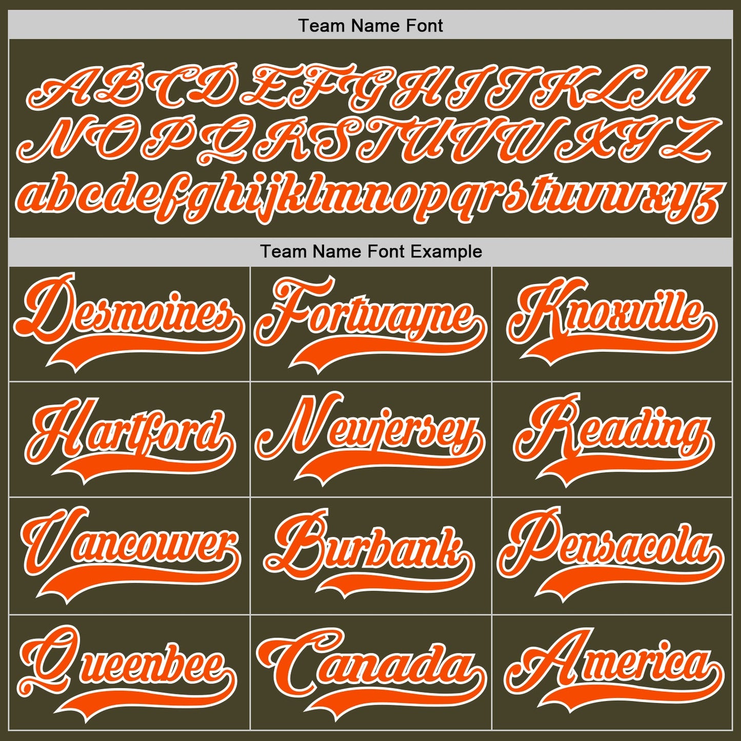 Custom Olive Orange-White Salute To Service Hockey Lace Neck Jersey - Sky-Custom