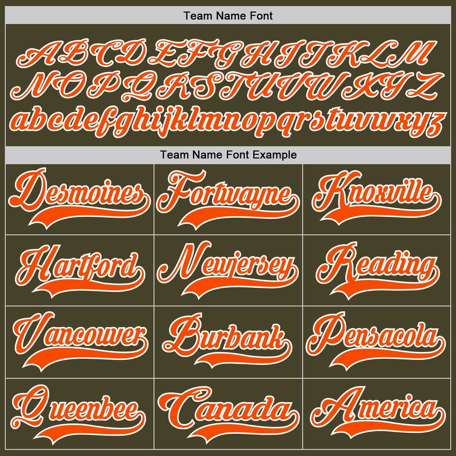 Custom Olive Orange-White Salute To Service Hockey Lace Neck Jersey - Sky-Custom