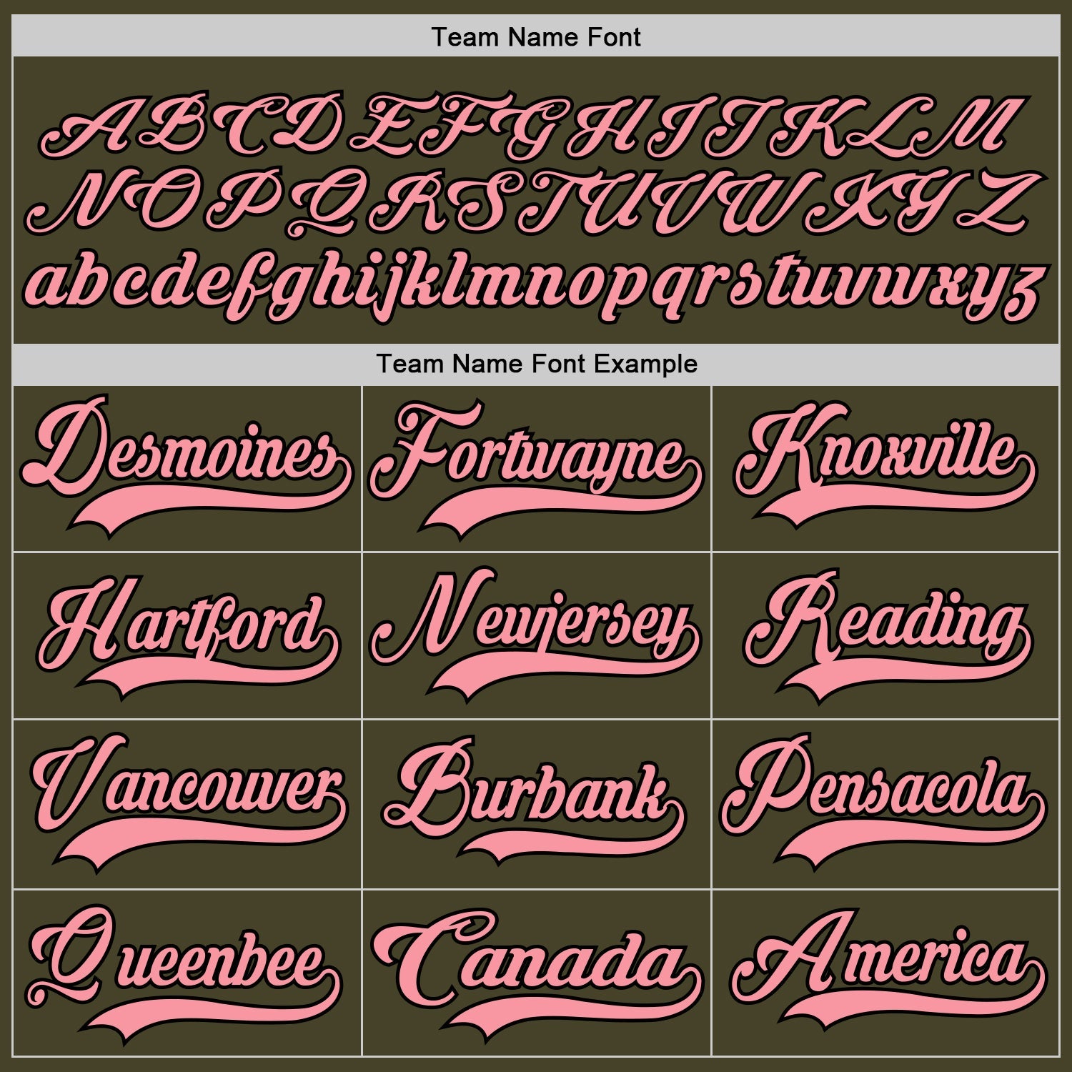 Custom Olive Medium Pink-Black Salute To Service Hockey Lace Neck Jersey - Sky-Custom