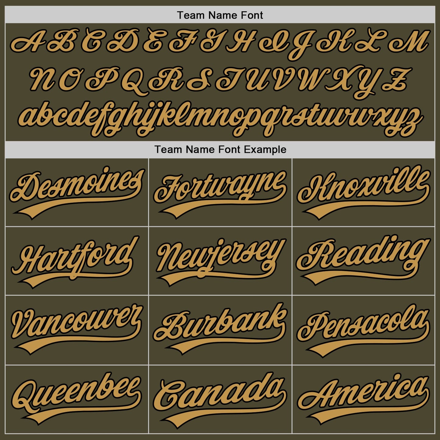 Custom Olive Old Gold-Black Authentic Throwback Salute To Service Baseball Jersey - Sky-Custom