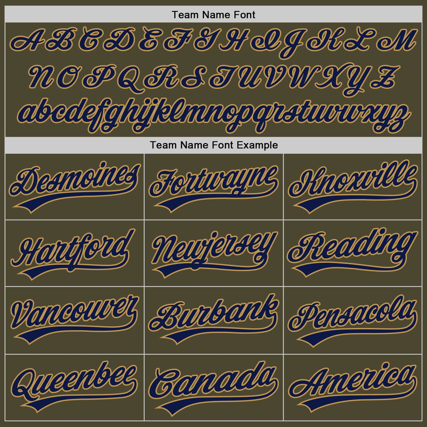 Custom Olive Navy-Old Gold Authentic Throwback Salute To Service Baseball Jersey - Sky-Custom