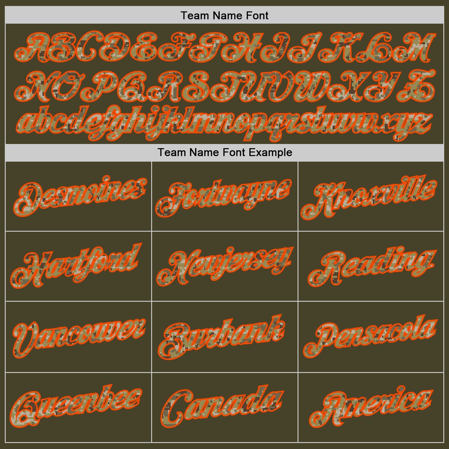Custom Olive Camo Orange-Black Authentic Throwback Salute To Service Basketball Jersey - Sky-Custom