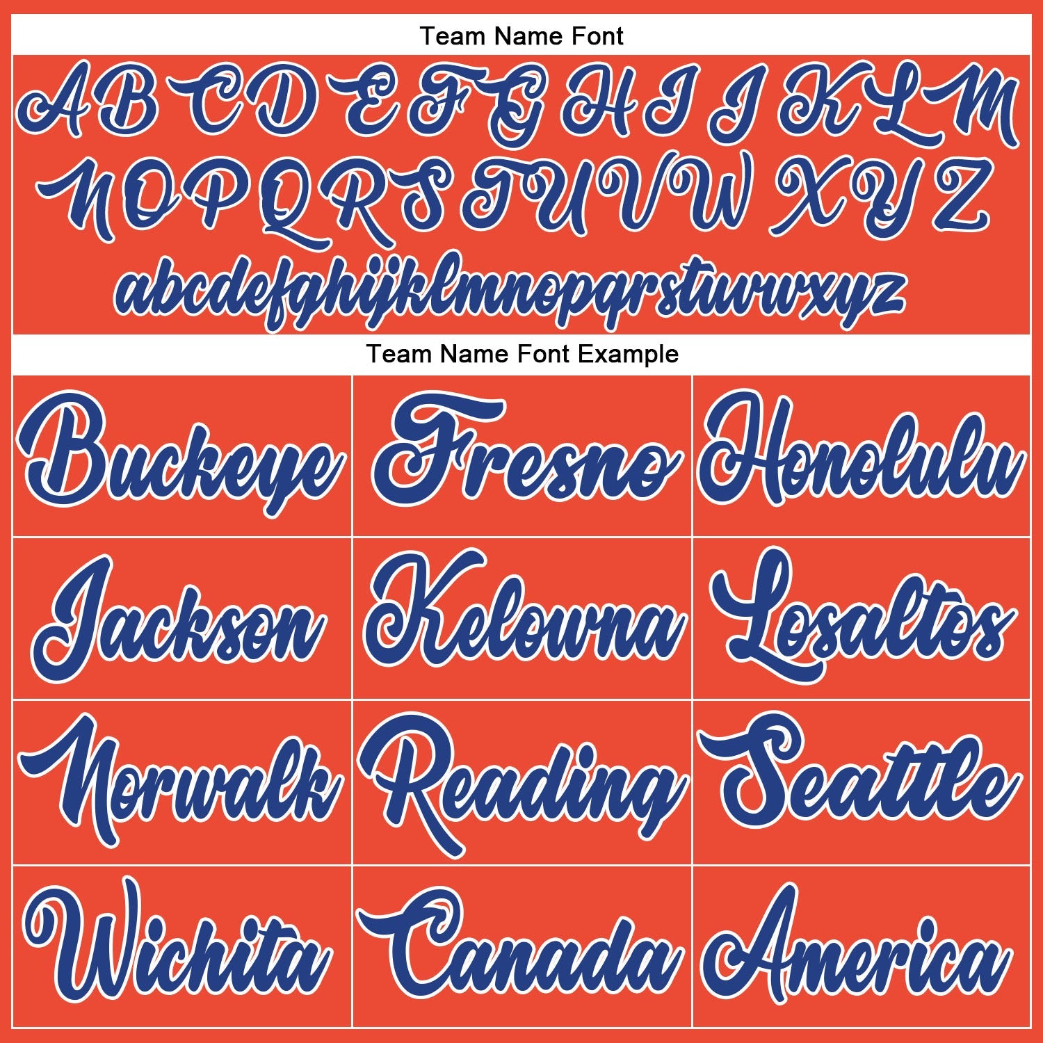 Custom Orange Royal-White Authentic Throwback Basketball Jersey - Sky-Custom