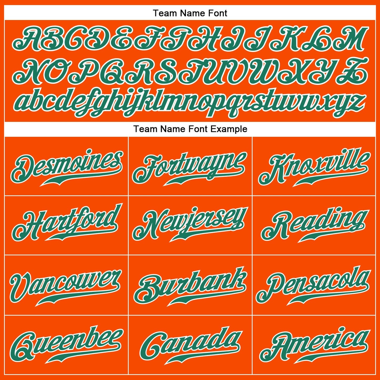 Custom Orange Kelly Green Pinstripe Kelly Green-White Authentic Baseball Jersey - Sky-Custom