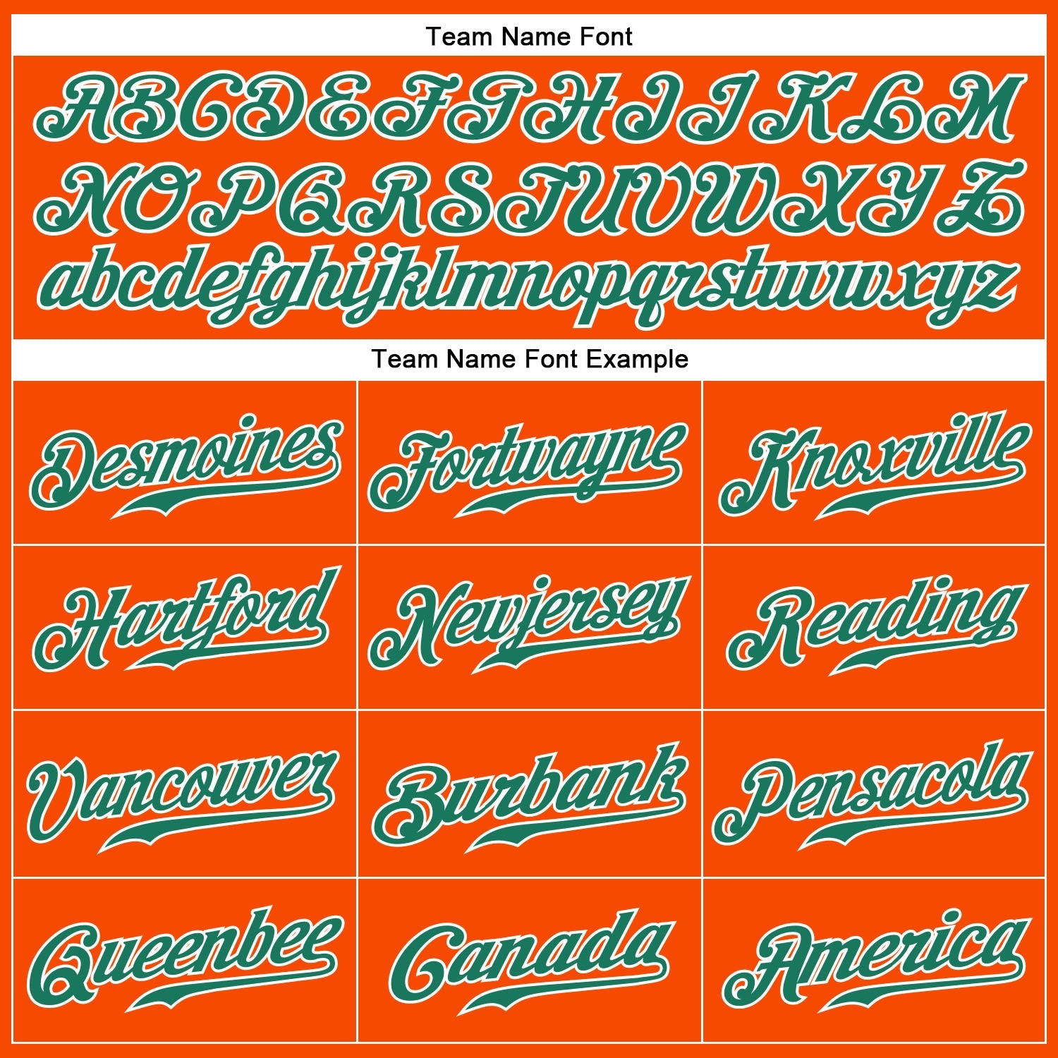 Custom Orange Kelly Green Pinstripe Kelly Green-White Authentic Baseball Jersey - Sky-Custom