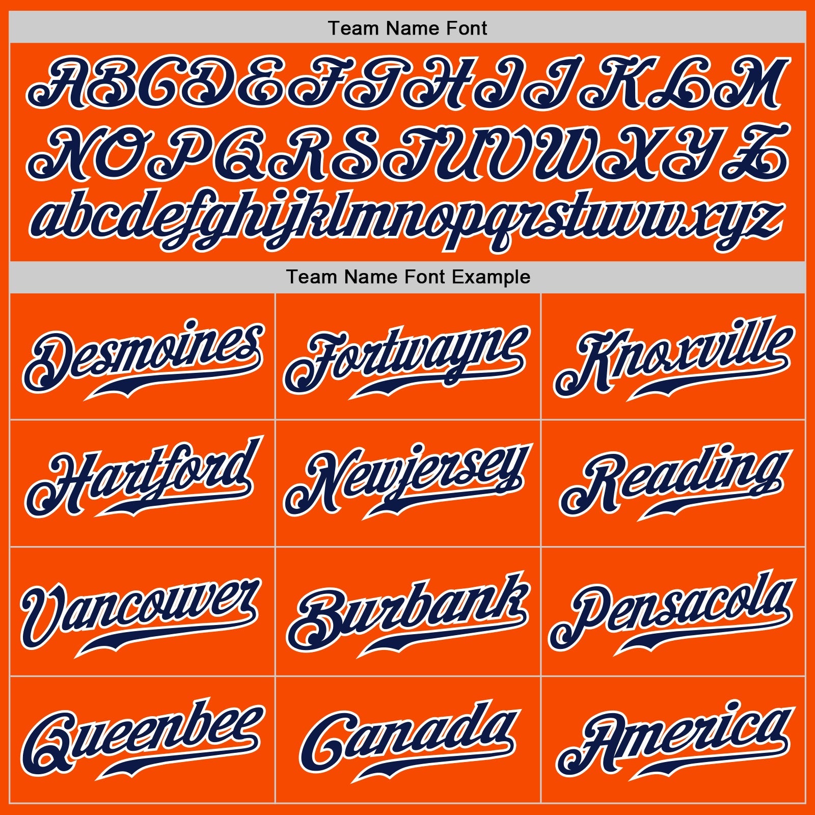 Custom Orange White Pinstripe Navy-White Authentic Baseball Jersey - Sky-Custom
