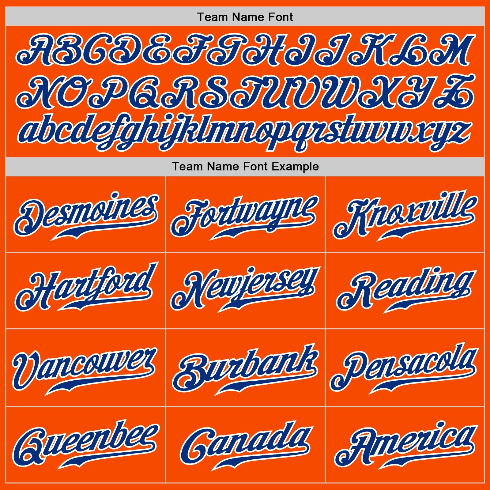 Custom Orange White Pinstripe Royal-White Authentic Baseball Jersey - Sky-Custom