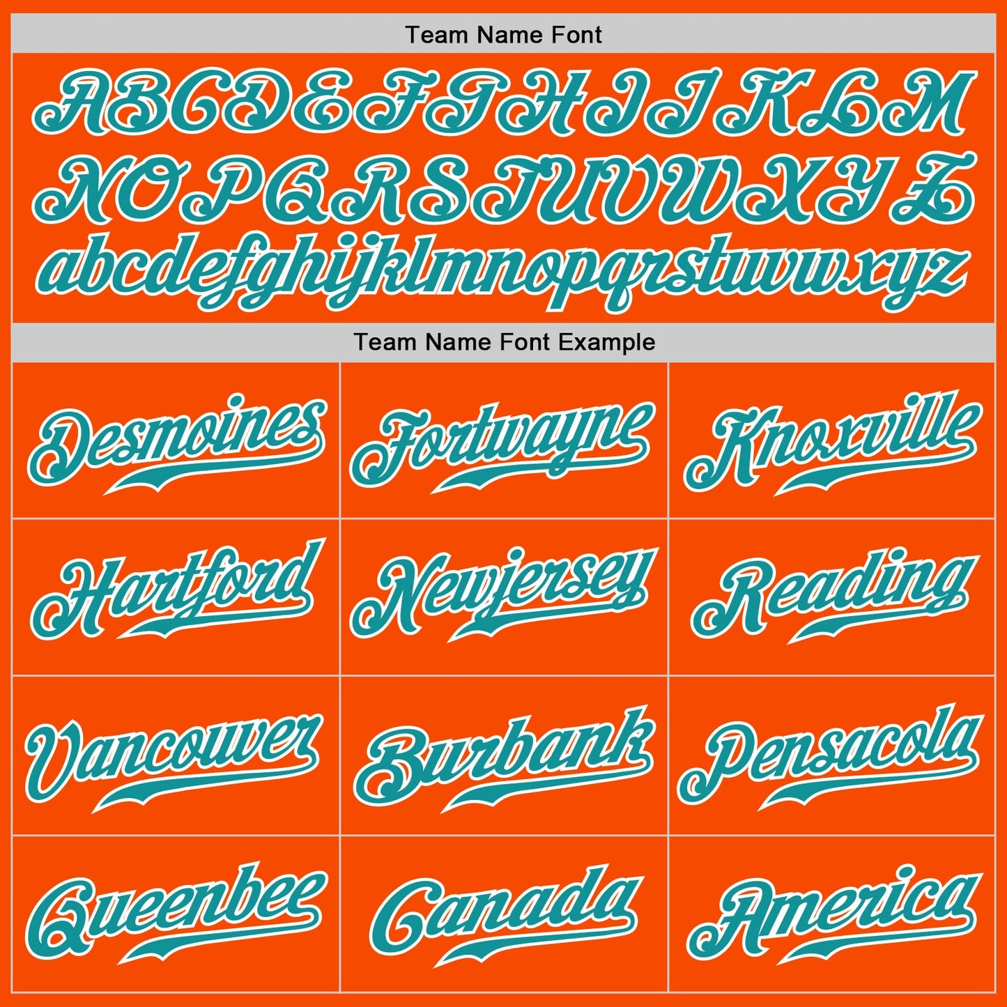 Custom Orange White Pinstripe Teal-White Authentic Baseball Jersey - Sky-Custom