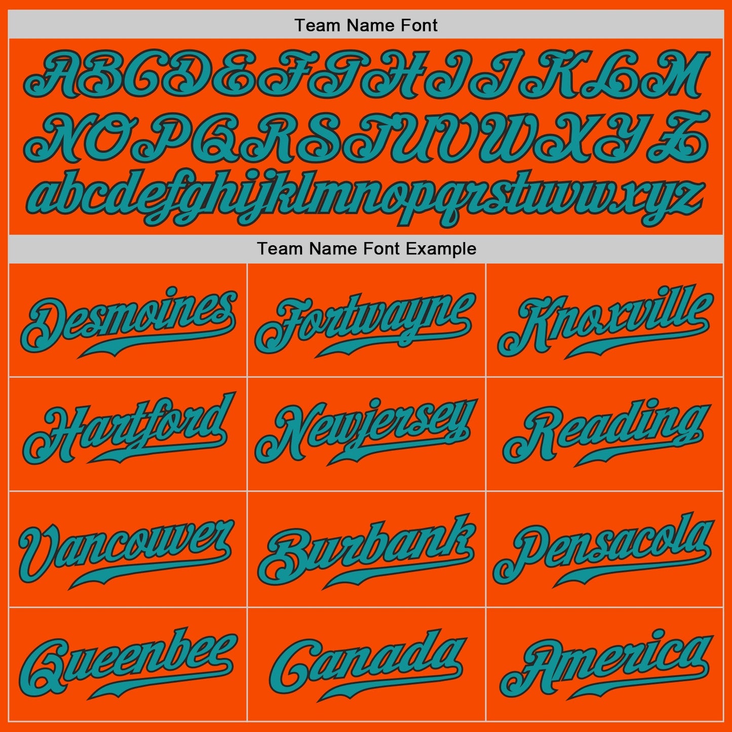 Custom Orange Teal-Black Authentic Baseball Jersey - Sky-Custom