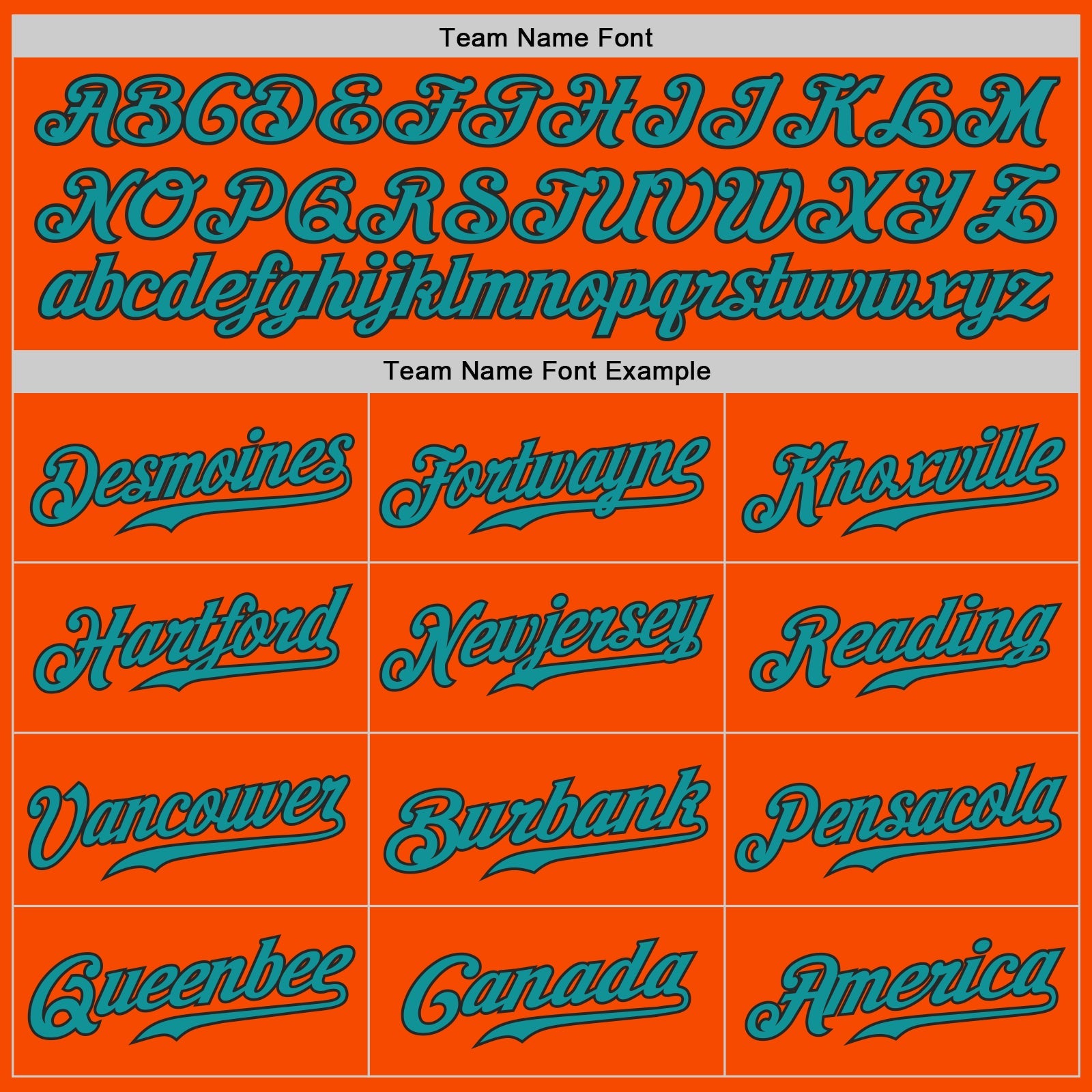 Custom Orange Teal-Black Authentic Baseball Jersey - Sky-Custom