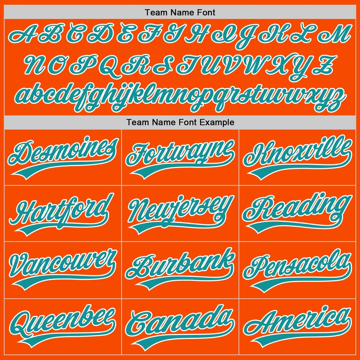 Custom Orange Teal-White Authentic Baseball Jersey - Sky-Custom
