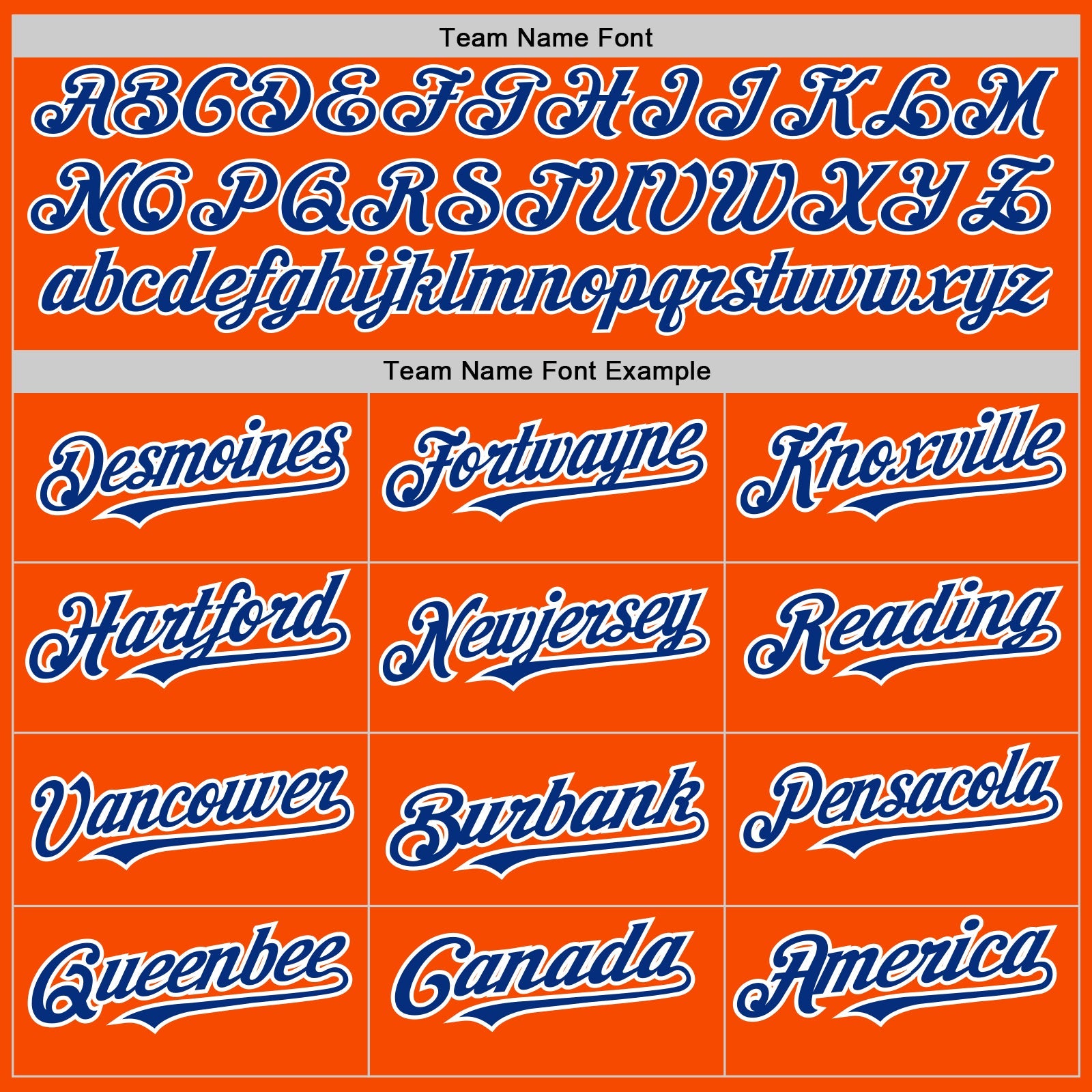 Custom Orange Royal-White Authentic Baseball Jersey - Sky-Custom