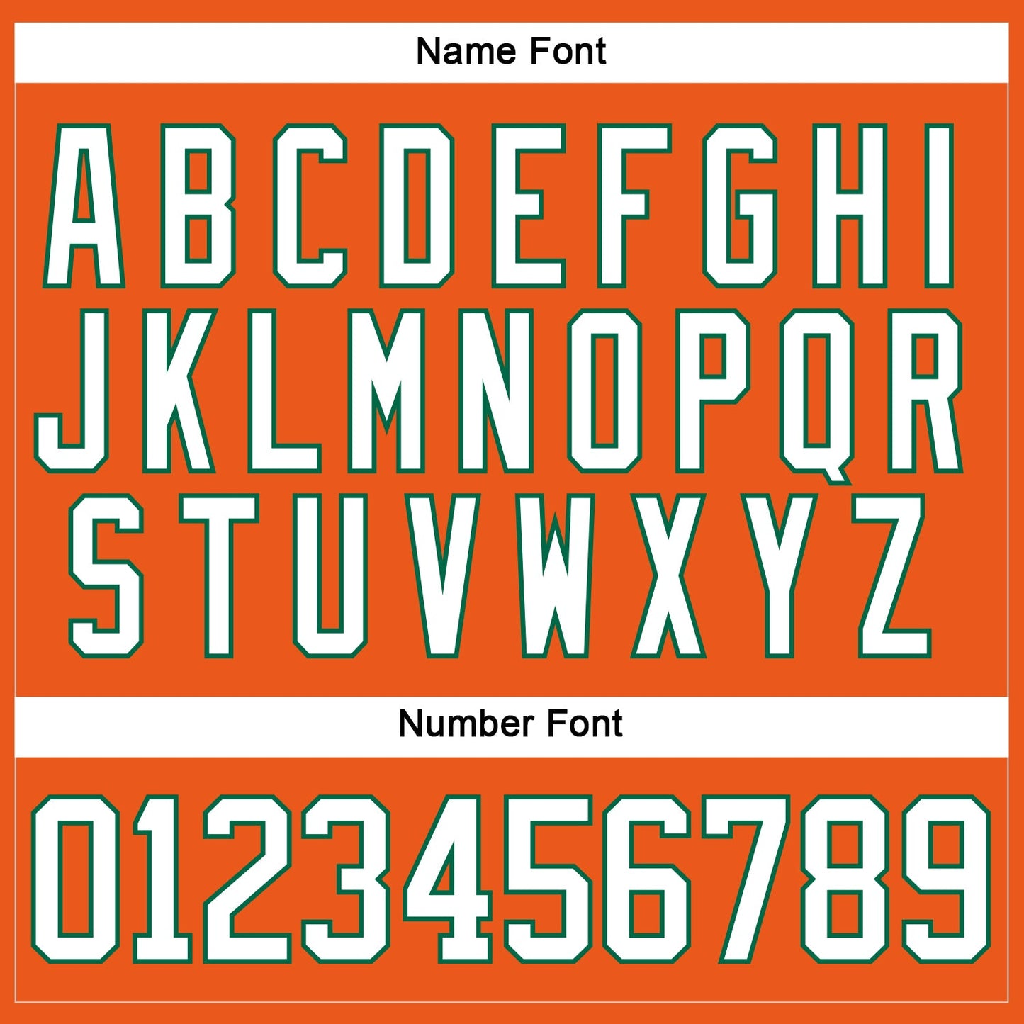Custom Orange White-Kelly Green Hockey Lace Neck Jersey - Sky-Custom
