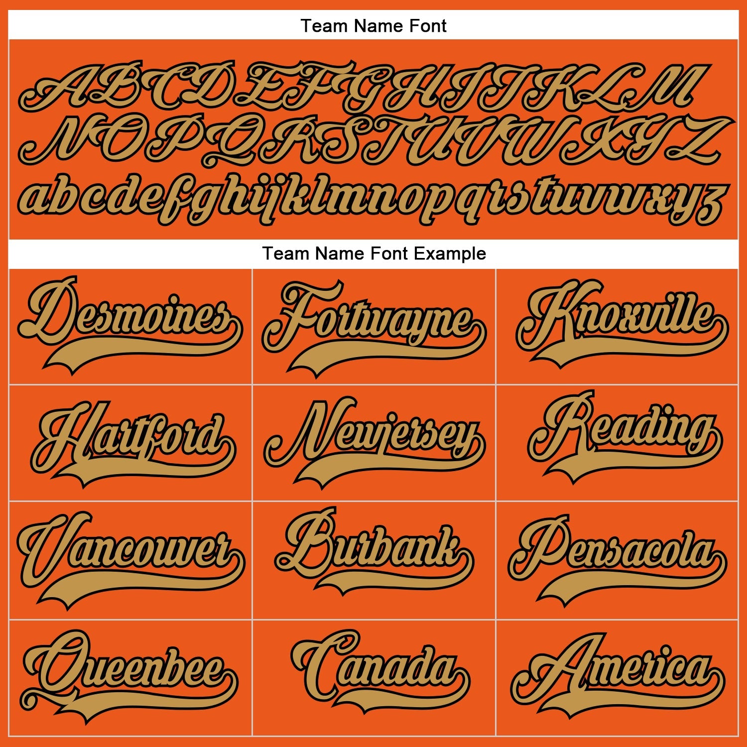 Custom Orange Old Gold-Black Hockey Lace Neck Jersey - Sky-Custom