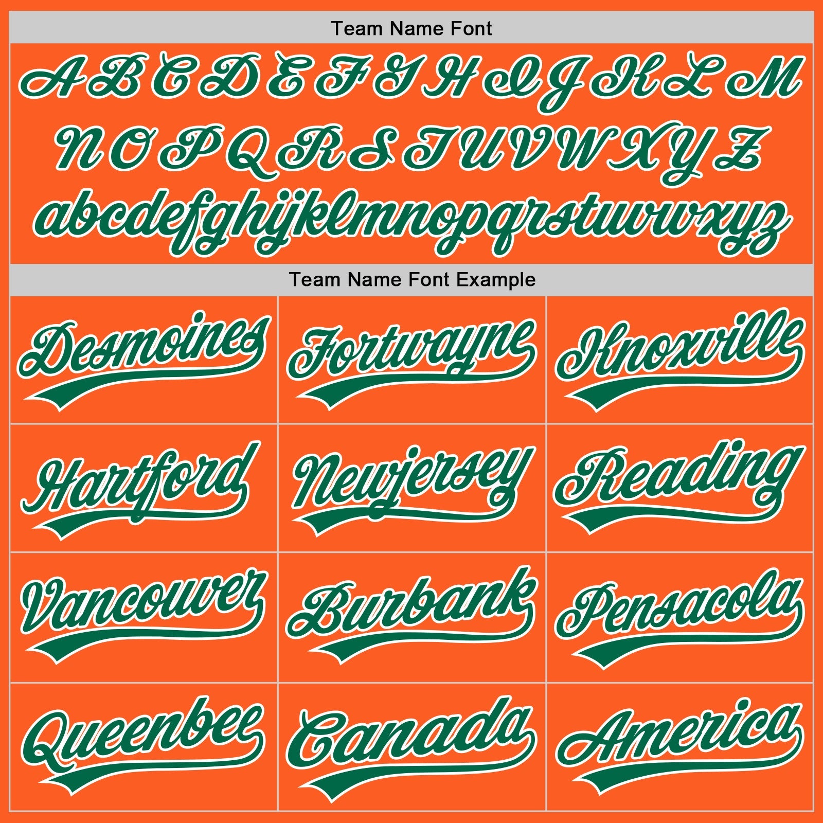 Custom Orange Kelly Green-White Authentic Throwback Baseball Jersey - Sky-Custom