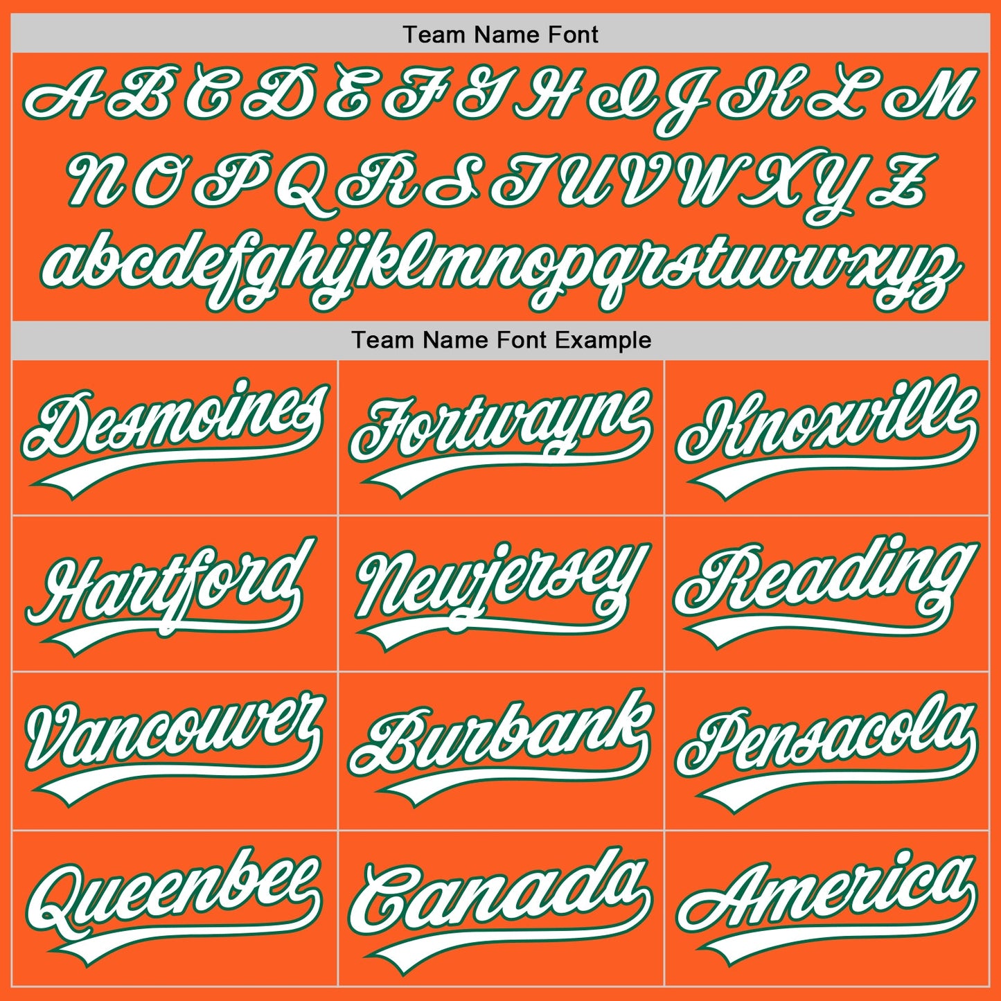 Custom Orange White-Kelly Green Authentic Throwback Baseball Jersey - Sky-Custom
