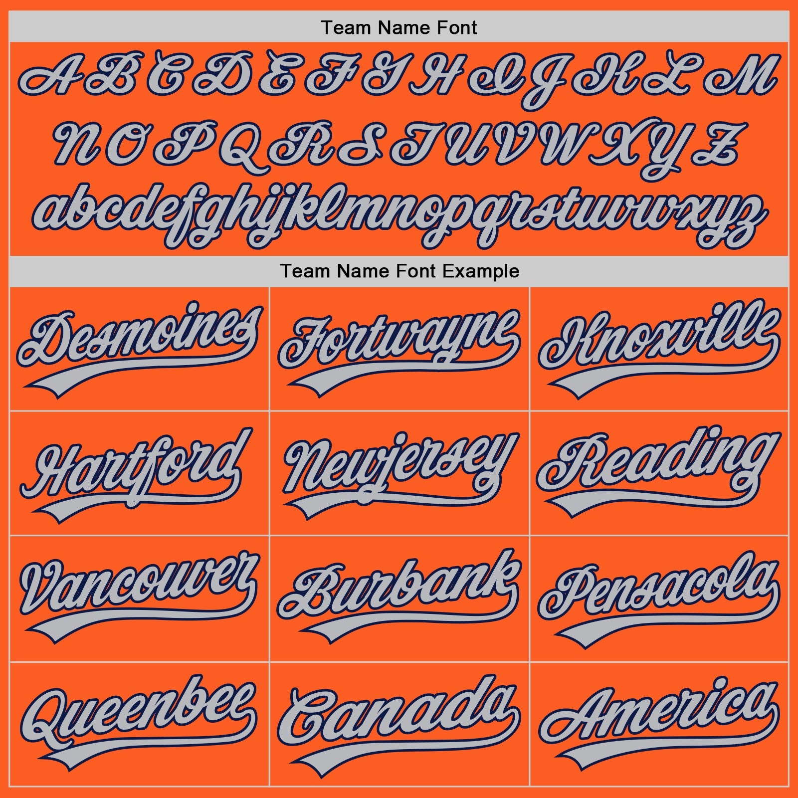 Custom Orange Navy-Gray Authentic Throwback Baseball Jersey - Sky-Custom