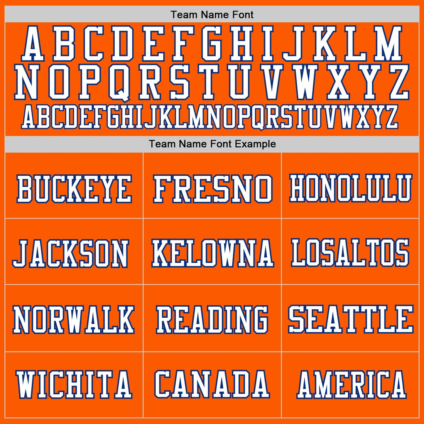 Custom Orange Royal-White Mesh Authentic Throwback Football Jersey - Sky-Custom