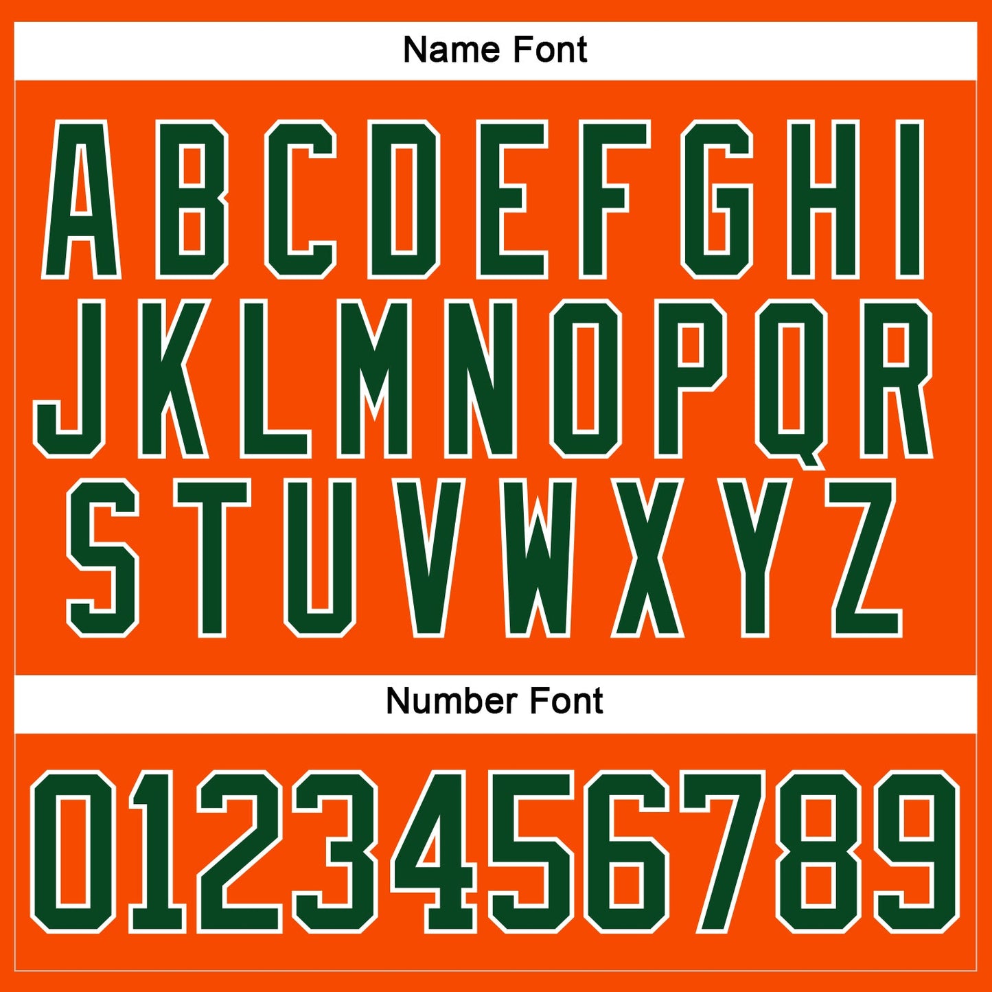 Custom Orange Green-White Hockey Lace Neck Jersey - Sky-Custom