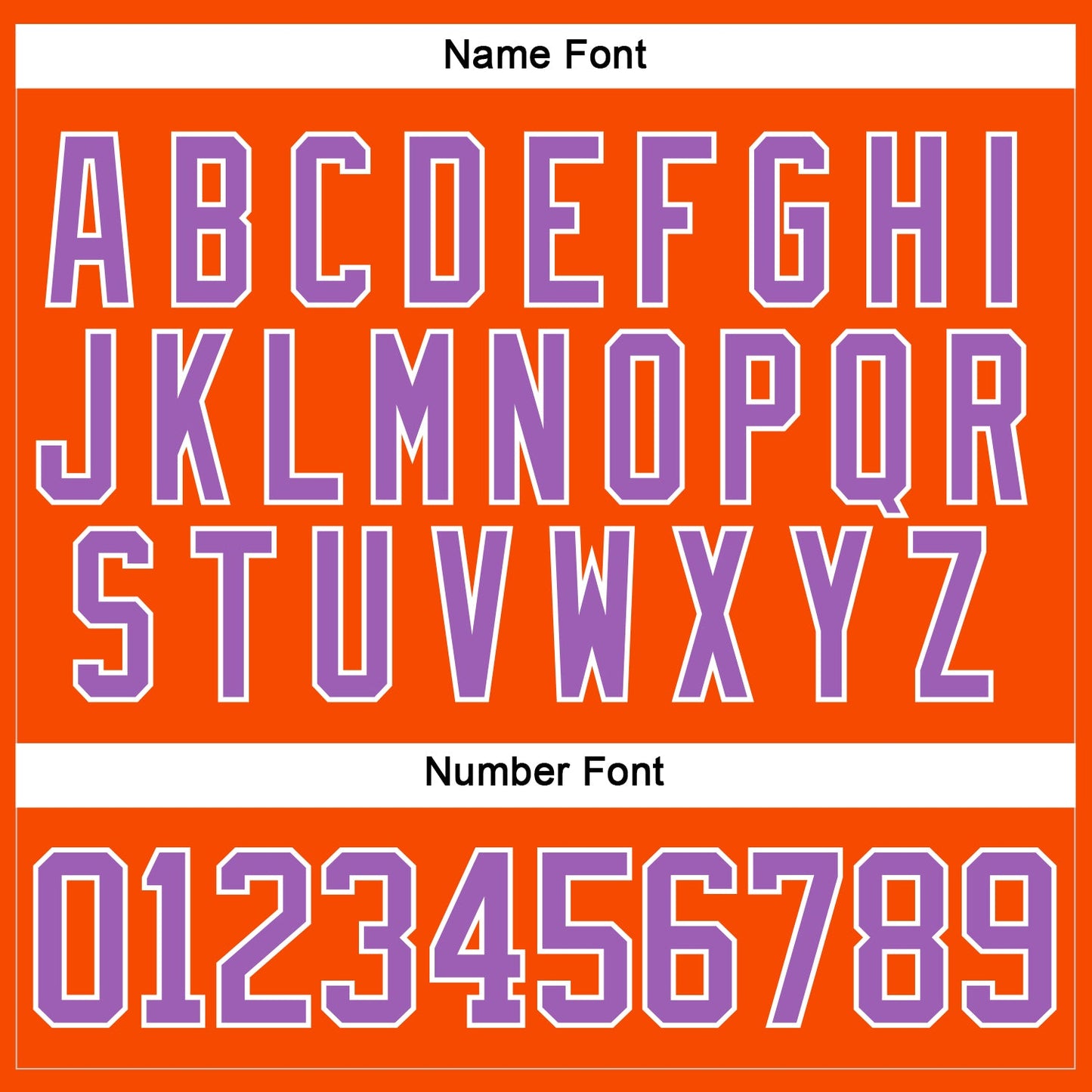 Custom Orange Medium Purple-White Hockey Lace Neck Jersey - Sky-Custom