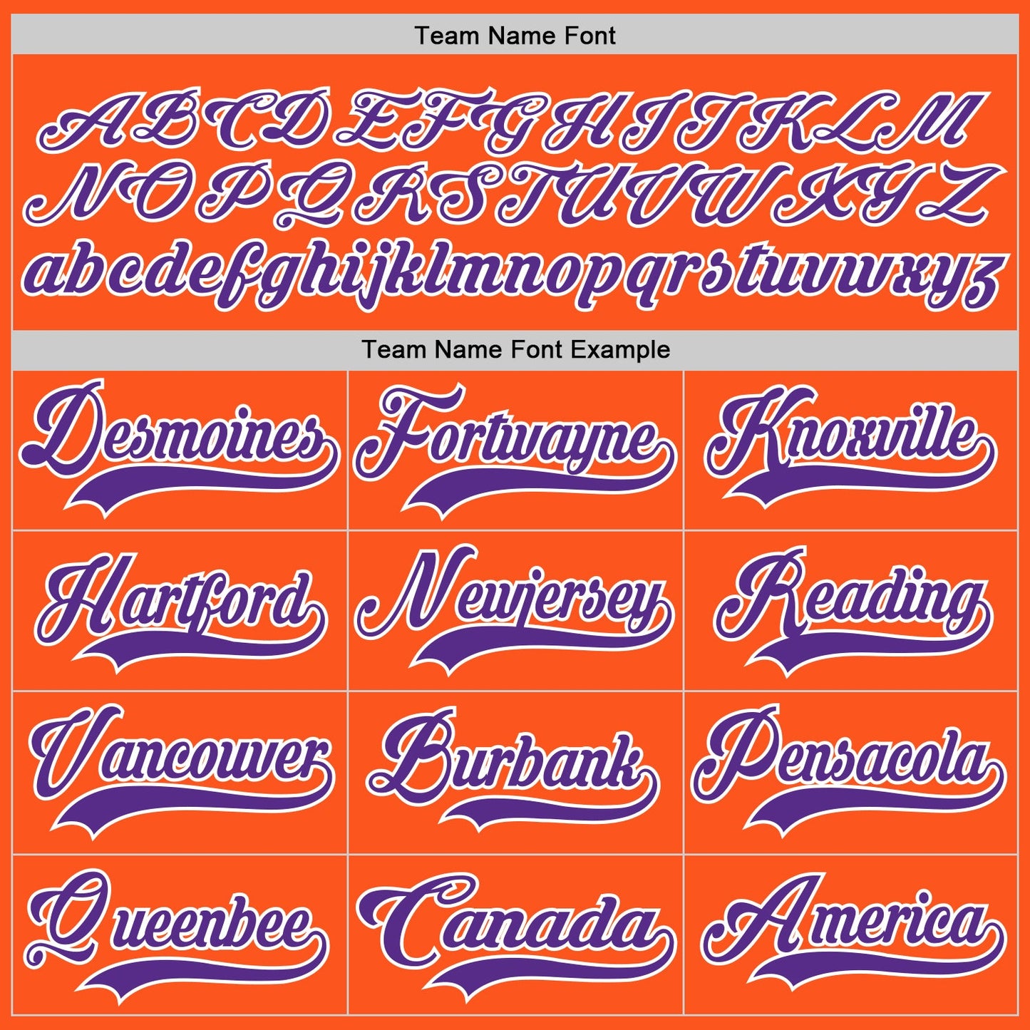 Custom Orange Purple-White Hockey Jersey - Sky-Custom
