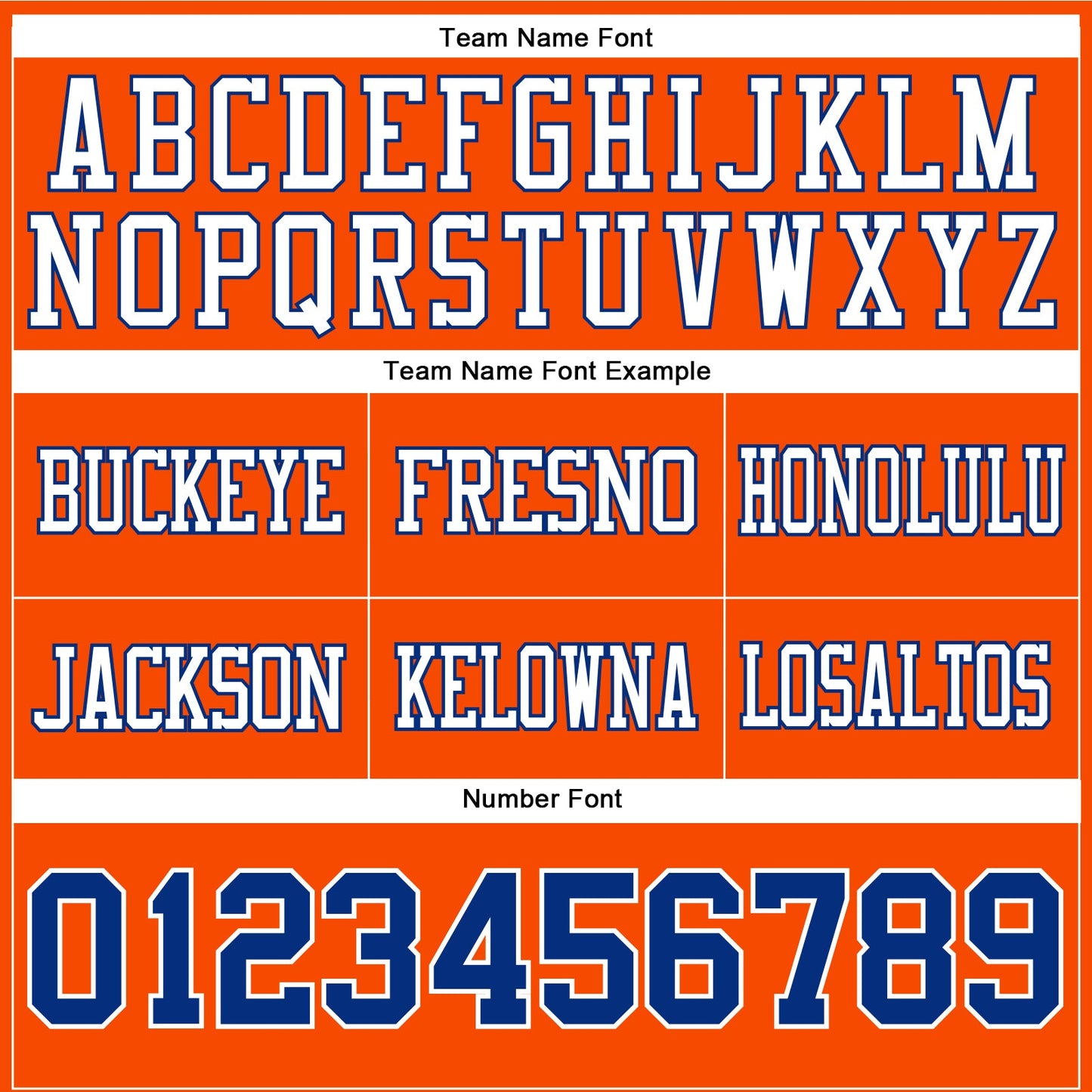 Custom Orange Royal-White Mesh Authentic Football Jersey - Sky-Custom