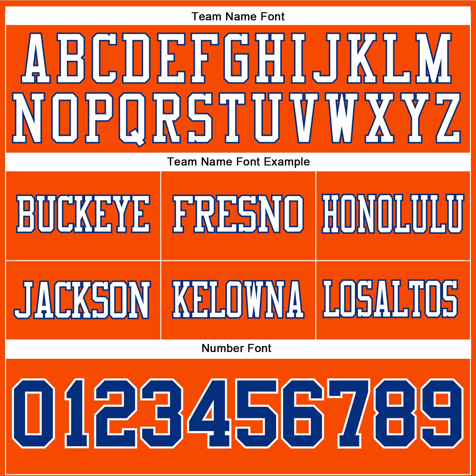 Custom Orange Royal-White Mesh Authentic Football Jersey - Sky-Custom