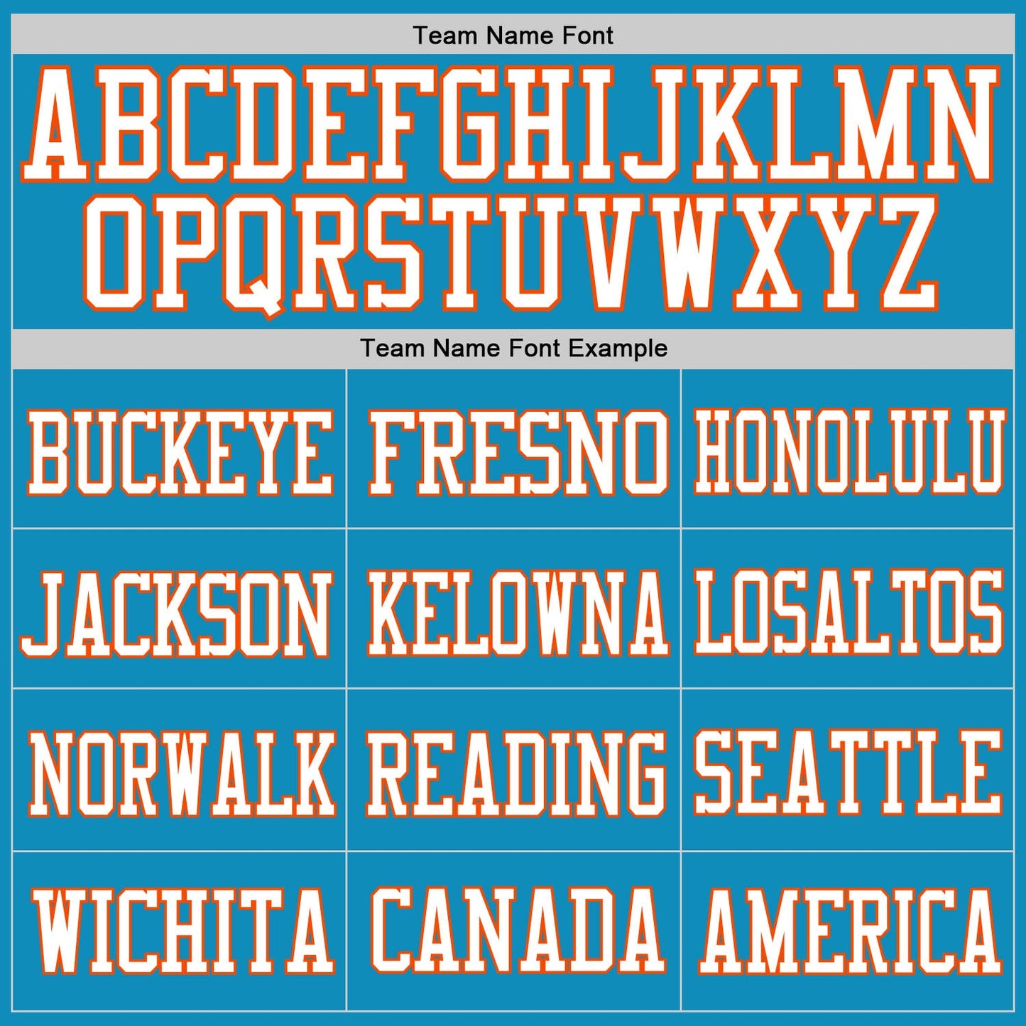 Custom Panther Blue White-Orange Mesh Authentic Football Jersey - Sky-Custom