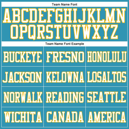 Custom Panther Blue White-Gold Mesh Authentic Football Jersey - Sky-Custom