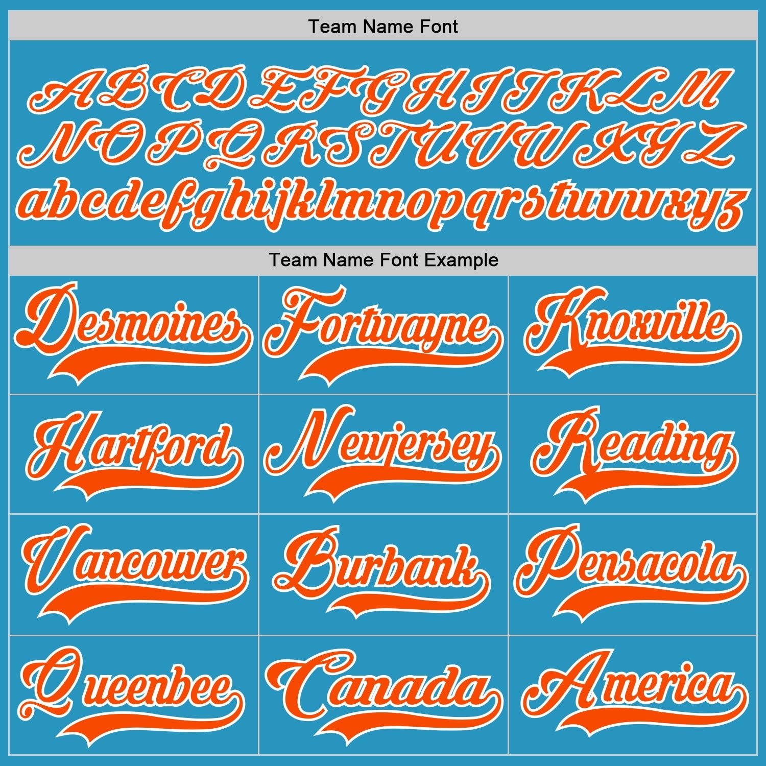 Custom Panther Blue Orange-White Hockey Lace Neck Jersey - Sky-Custom