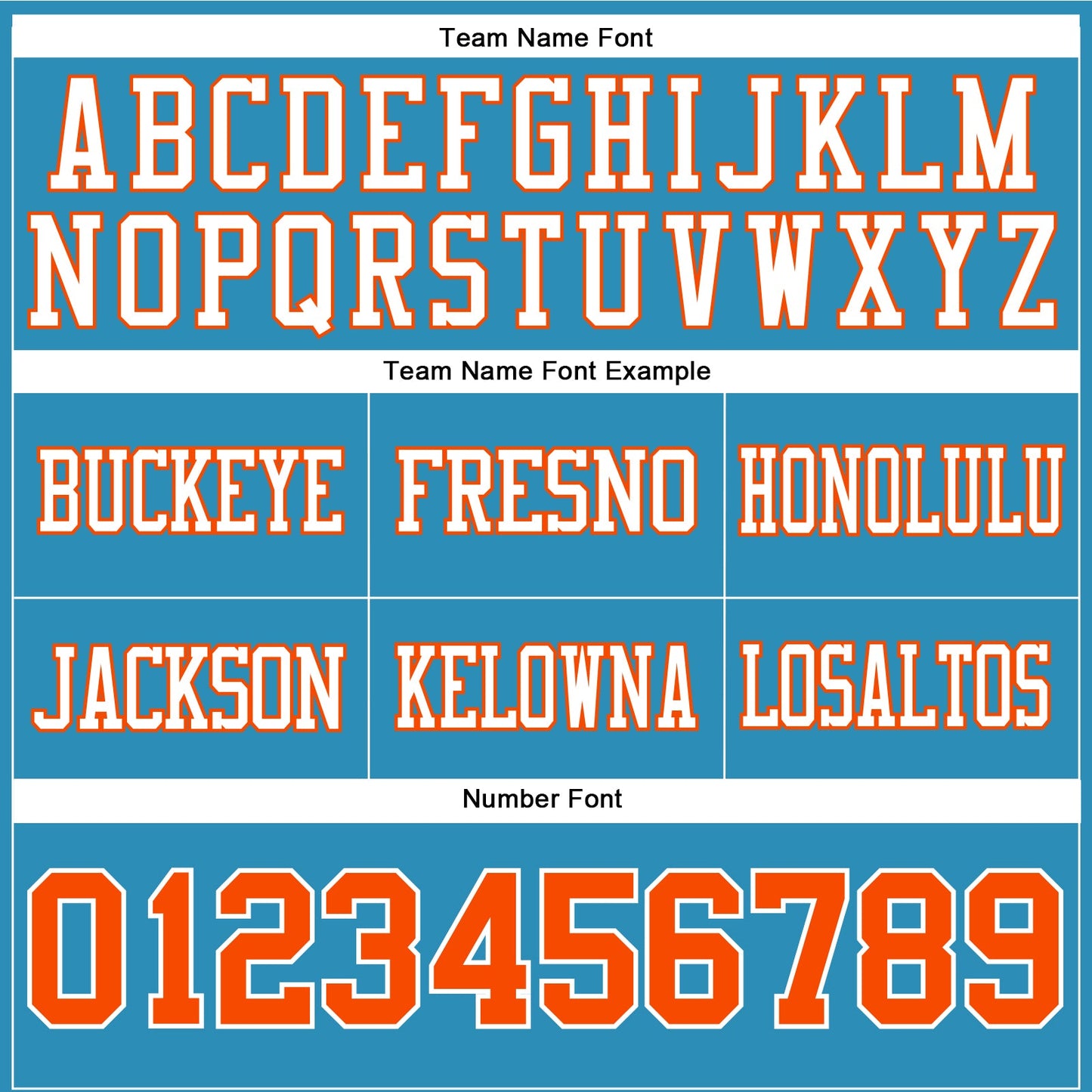 Custom Panther Blue Orange-White Mesh Authentic Football Jersey - Sky-Custom