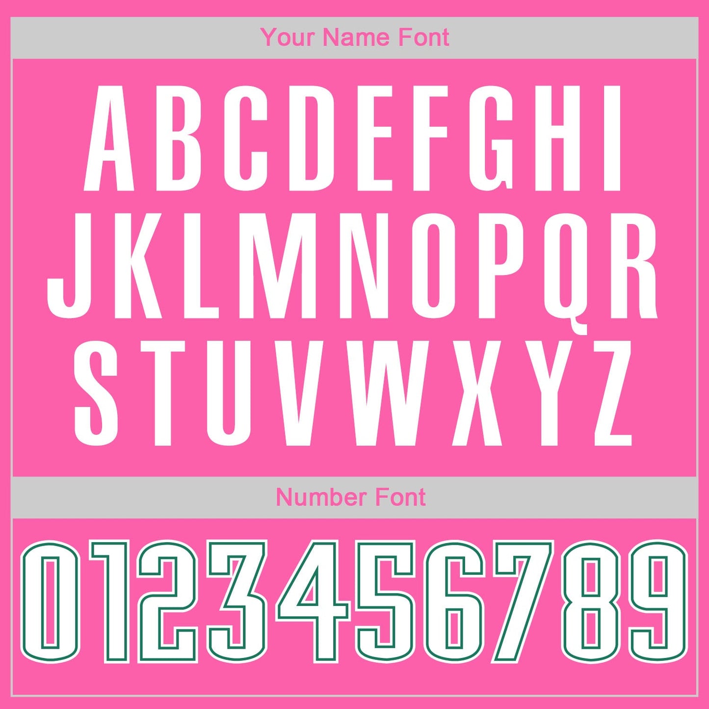 Custom Pink White-Kelly Green Authentic Baseball Jersey - Sky-Custom