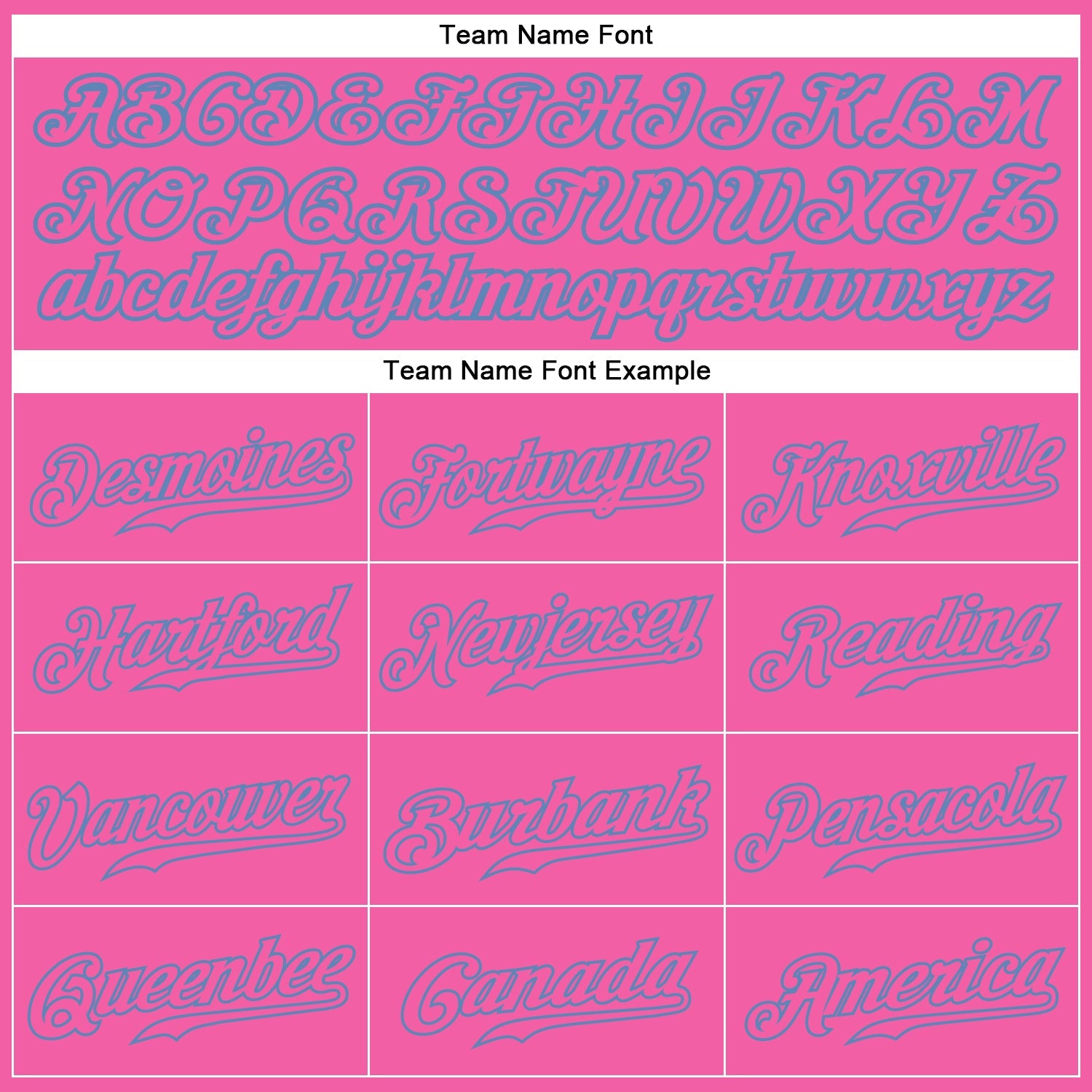 Custom Pink Pink-Light Blue Authentic Baseball Jersey - Sky-Custom