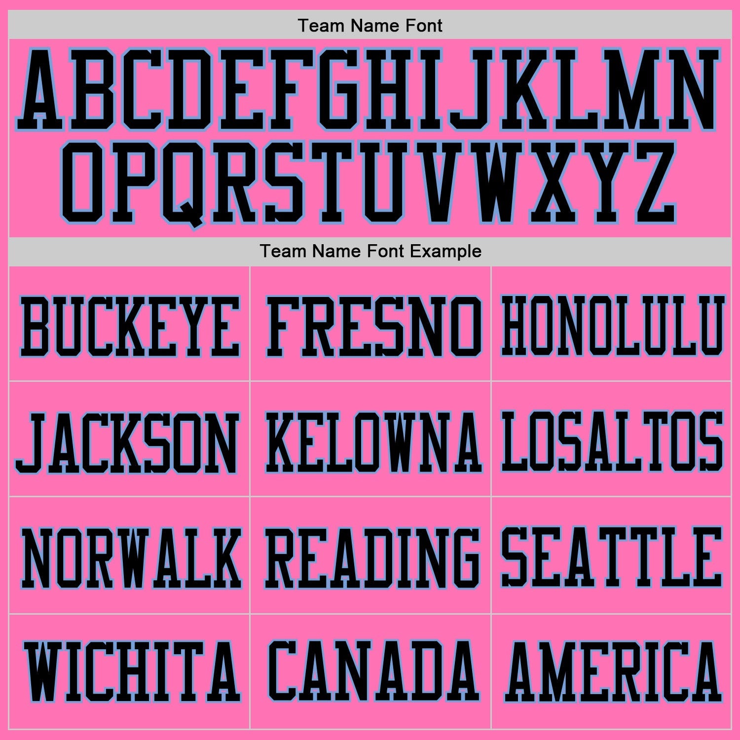 Custom Pink Black-Light Blue Mesh Authentic Football Jersey - Sky-Custom