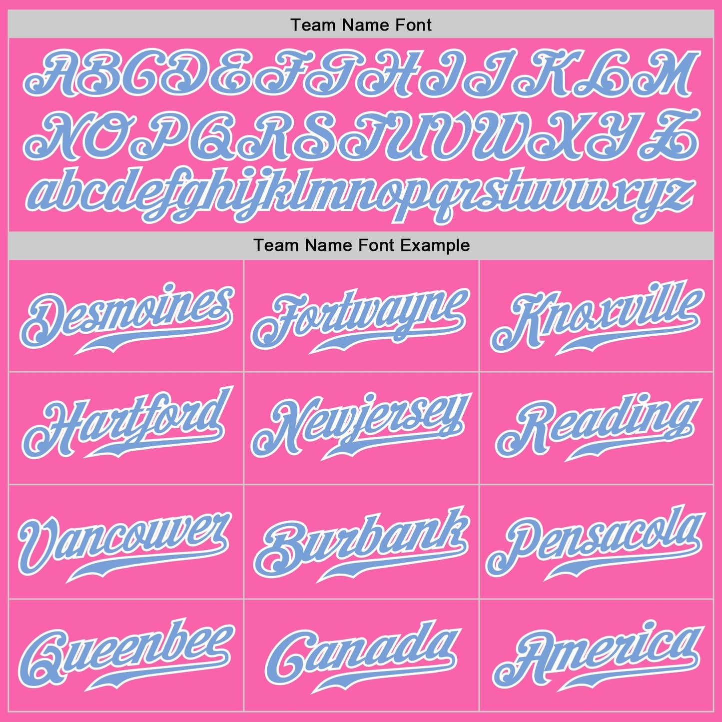 Custom Pink White Pinstripe Light Blue-White Authentic Baseball Jersey - Sky-Custom