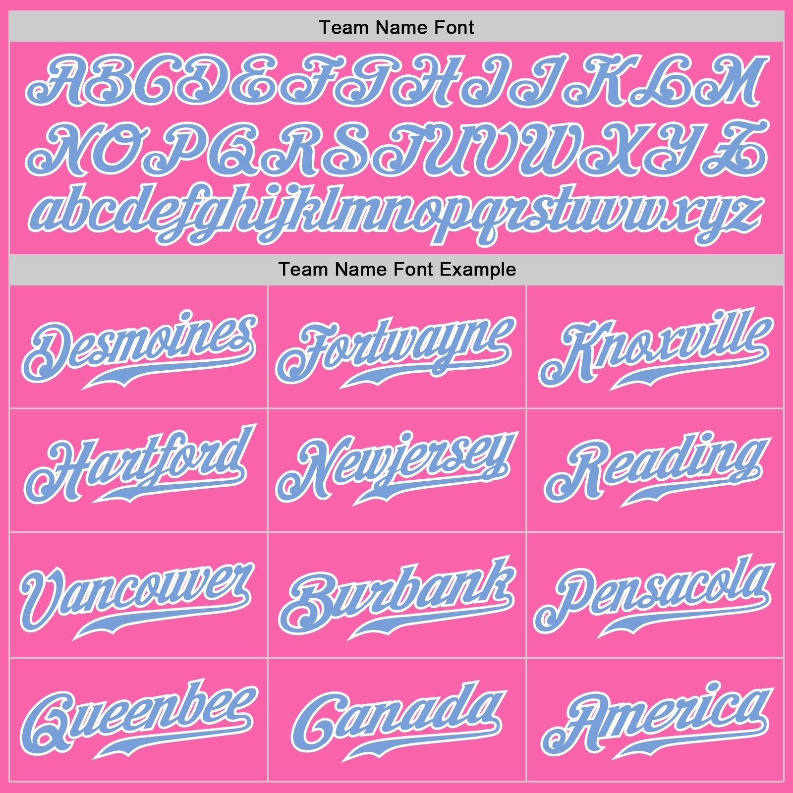 Custom Pink White Pinstripe Light Blue-White Authentic Baseball Jersey - Sky-Custom