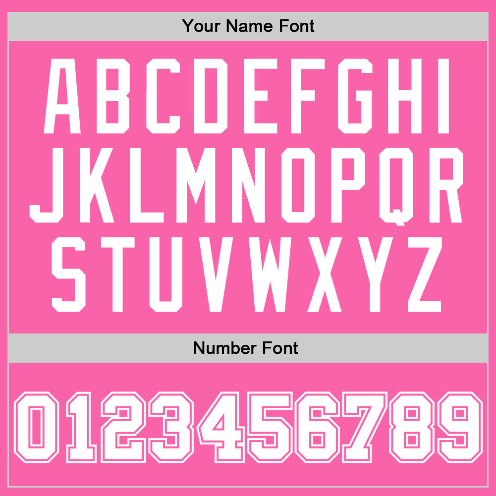 Custom Pink White Authentic Throwback Basketball Jersey - Sky-Custom